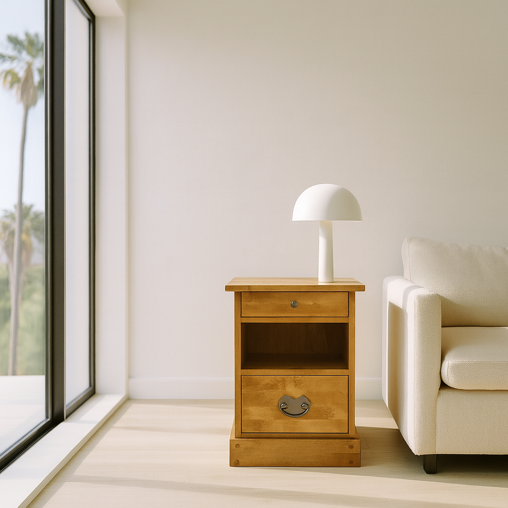 Harper side table honey