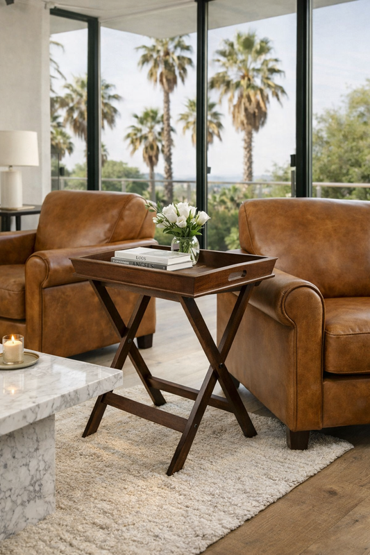 Balboa Tray -rich chestnut