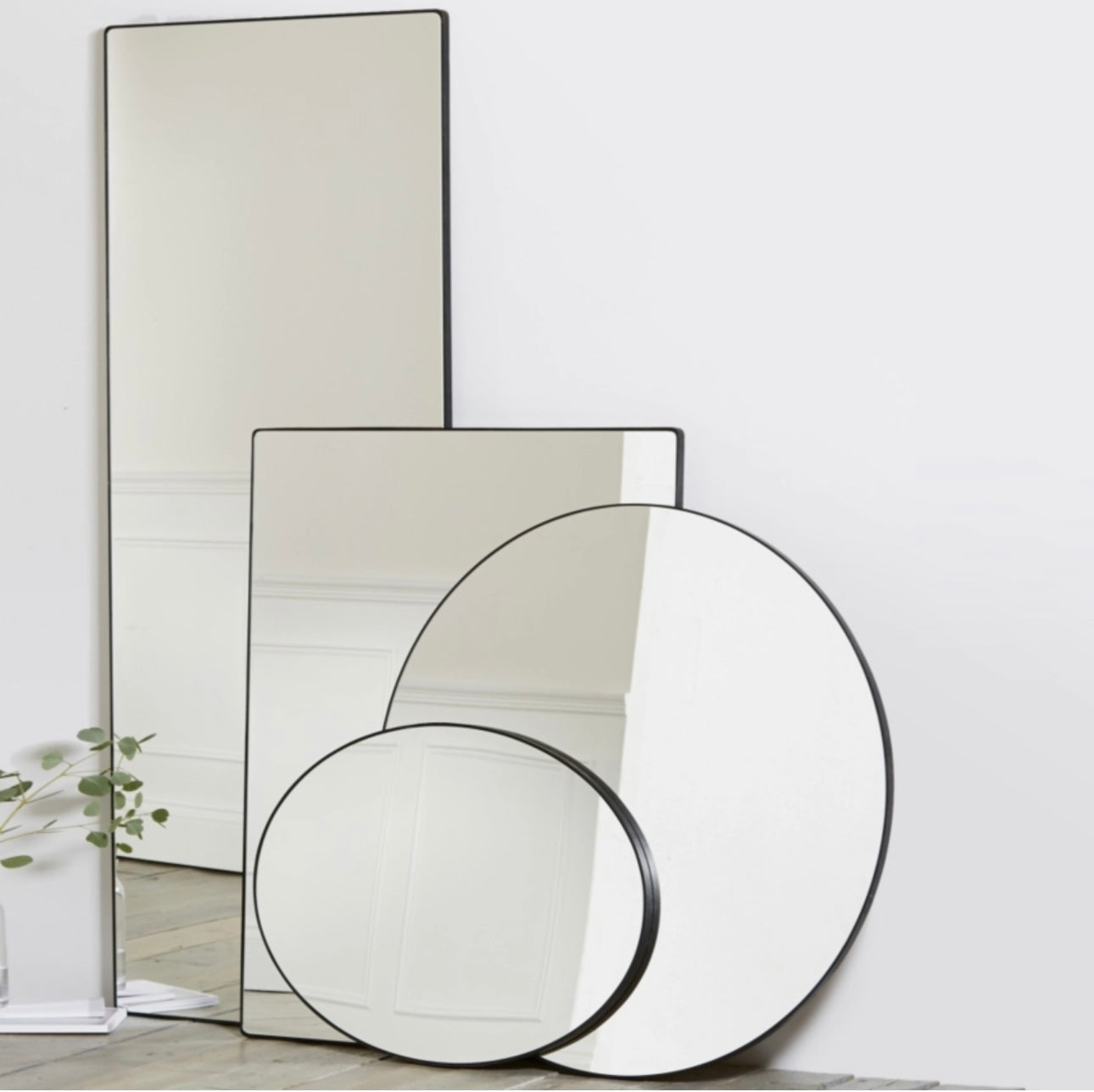Nico round mirror