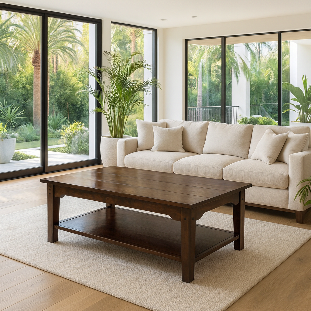 Harper coffee table chestnut