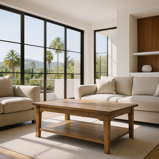 Harper coffee table honey