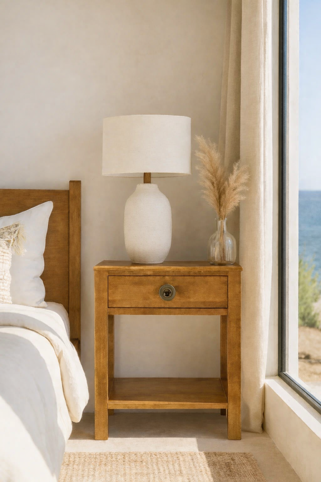 Balboa side table honey
