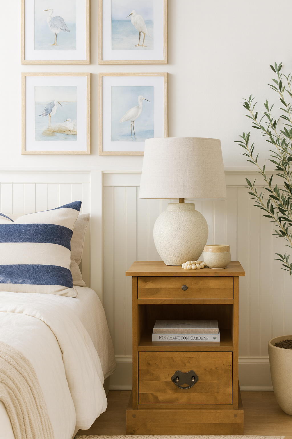 Harper side table honey