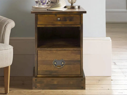 Harper side table chestnut
