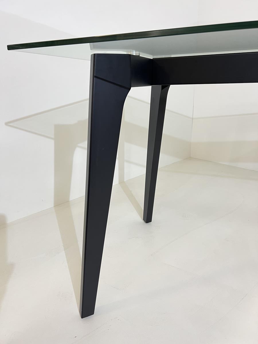 Charlie glass dining table rectangle