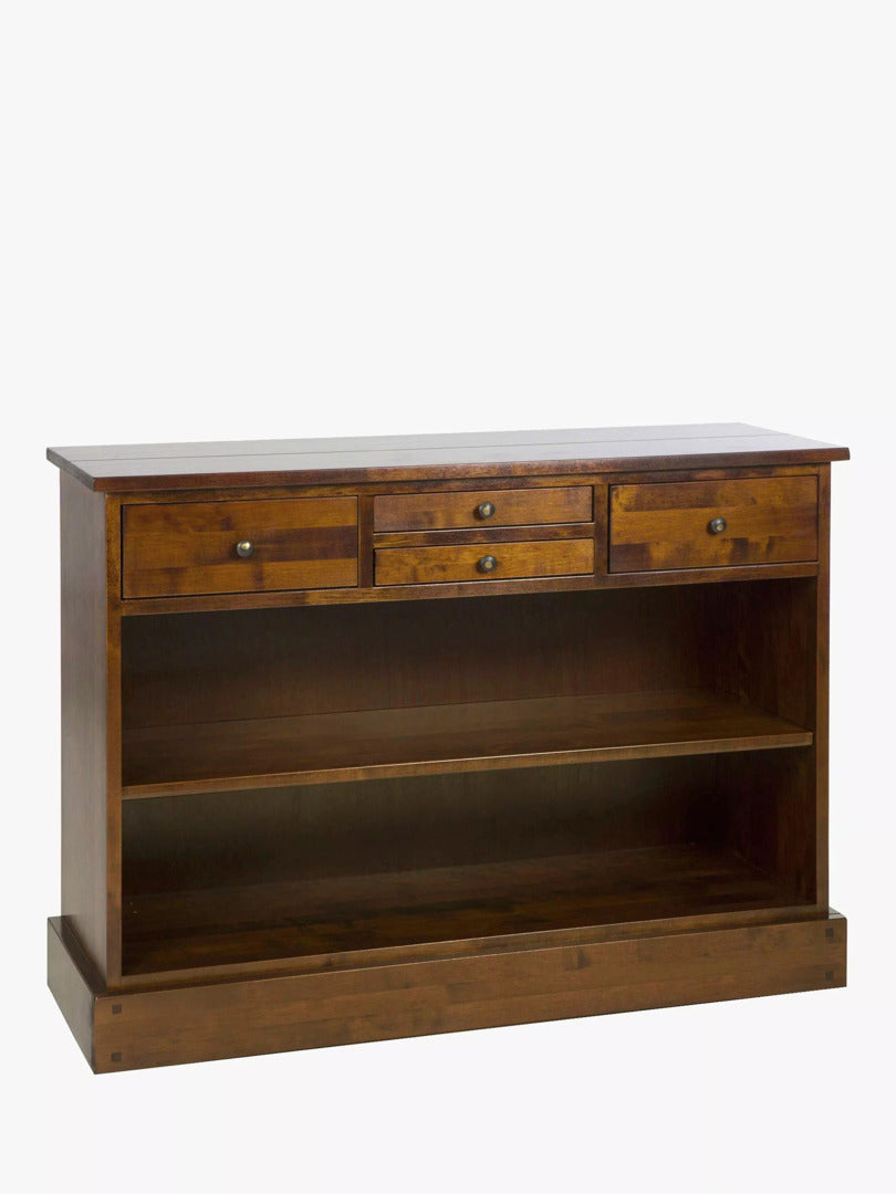 Harper console table chestnut