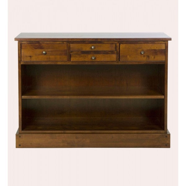 Harper console table chestnut